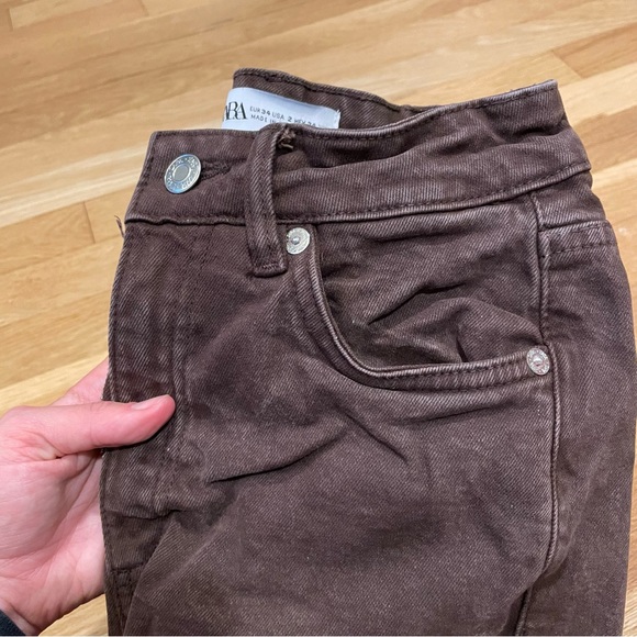 Zara Slit High Rise Jean - Picture 5 of 7